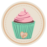 Bakery, logo met cupcake